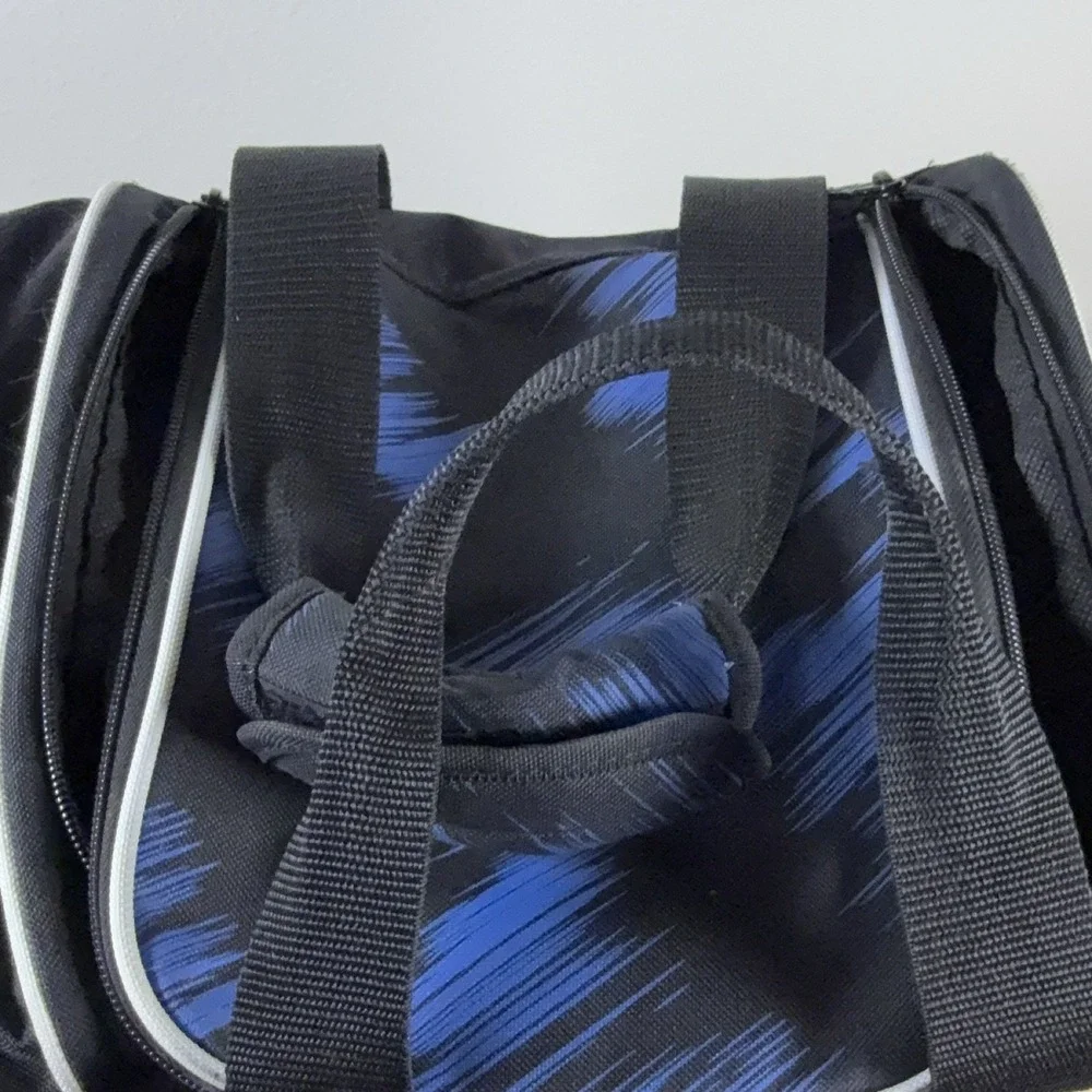 KR Strikeforce Flexx Single Bowling Bag Black Blue White 1 Ball Nylon